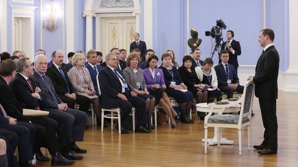 Встреча с кандидатами в Высший совет и Генеральный совет партии «Единая Россия»
