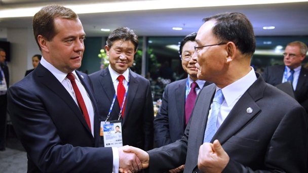 С Премьер-министром Республики Корея Чон Хон Воном